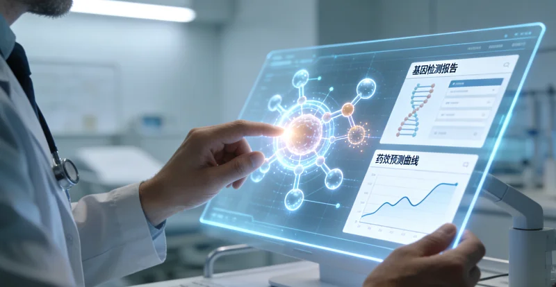 东兴市民在医院咨询基因检测相关