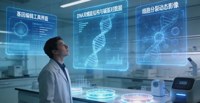 吉安医生进行遗传咨询场景