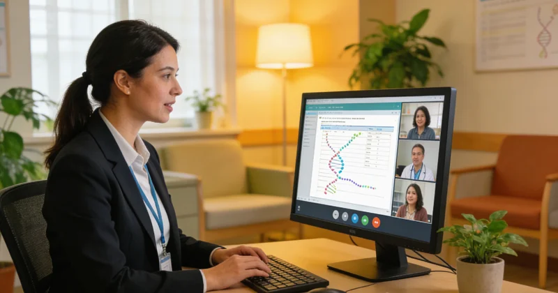 沅江医生解读基因检测报告与患者