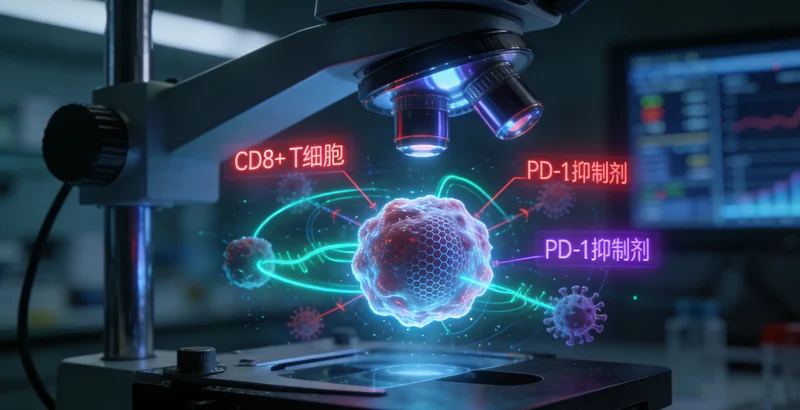 澄江医院医生与患者查看肺癌基因
