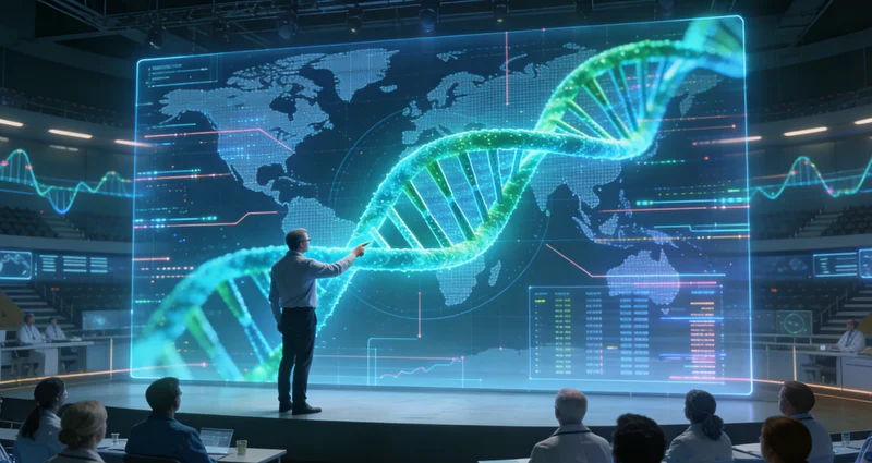 都匀女性在咖啡厅查看基因检测报