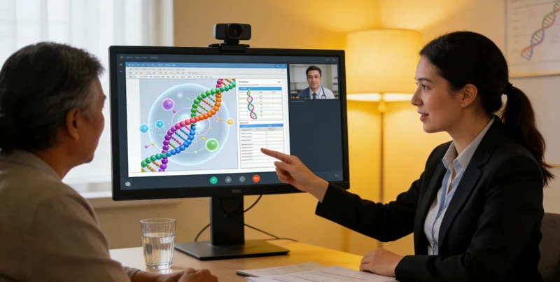 宿迁遗传咨询医生与家庭沟通场景