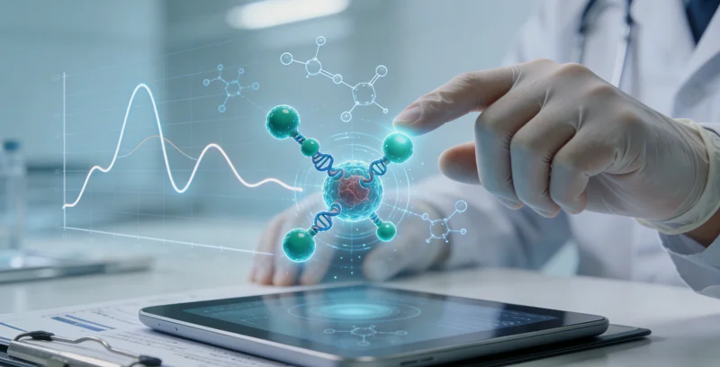 兴宁肺癌基因突变原理示意图