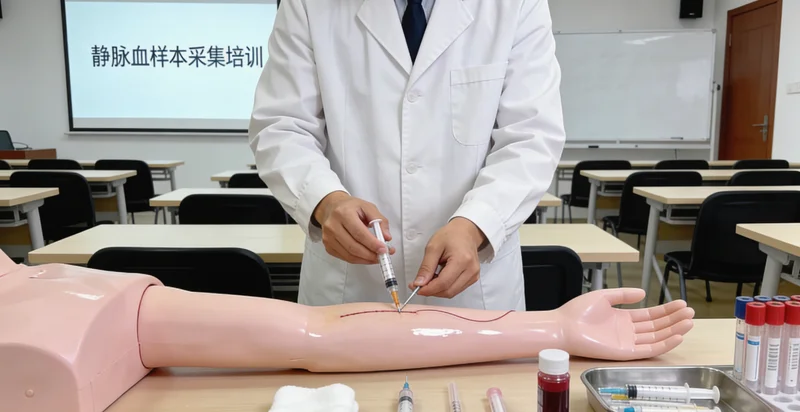 蚌埠基因检测采样静脉抽血过程