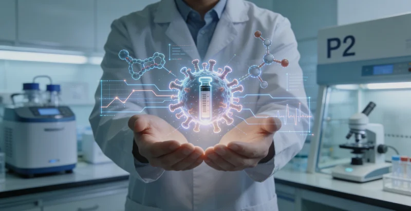 老河口患者家属在医院病理科窗口