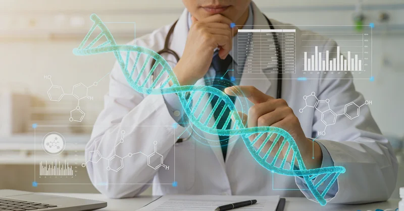 南阳医生与肺癌患者讨论基因检测