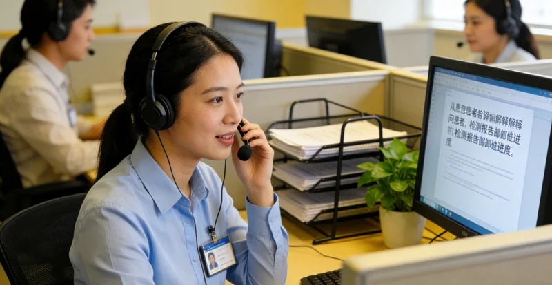 龙井基因检测采样工具示意图