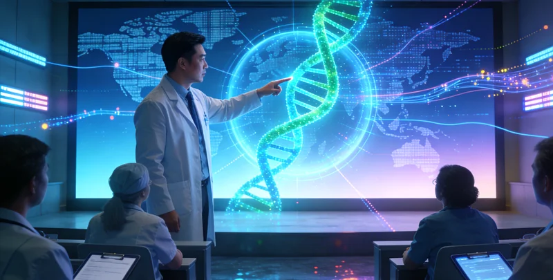 崇州患者在医院进行遗传咨询场景