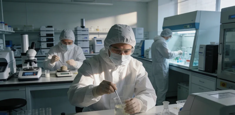 仙桃基因检测采样点医护人员采集