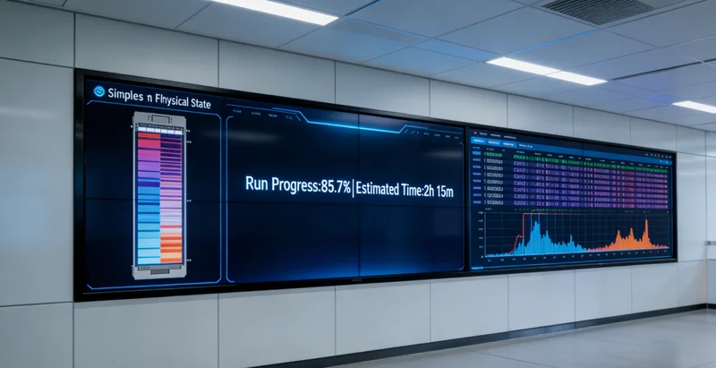 分子诊断中心进行基因测序数据分