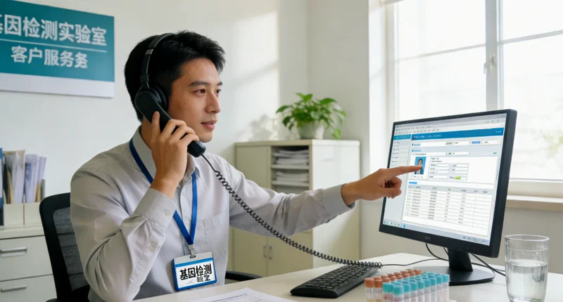 建瓯市民在医院进行遗传咨询与基