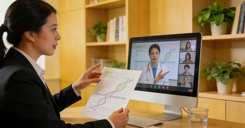 广元遗传咨询师与家庭成员坦诚沟