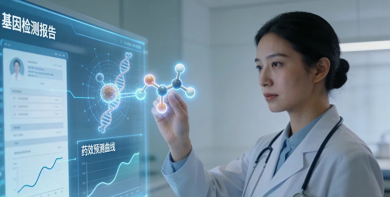 南京医生与患者家属探讨基因检测