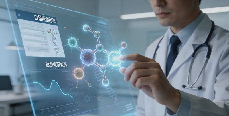 专业基因检测实验室进行数据分析