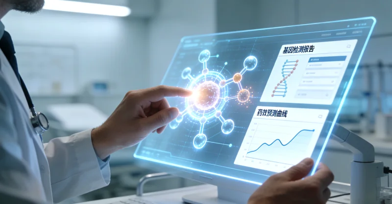 海城市肺癌基因检测原理示意图展