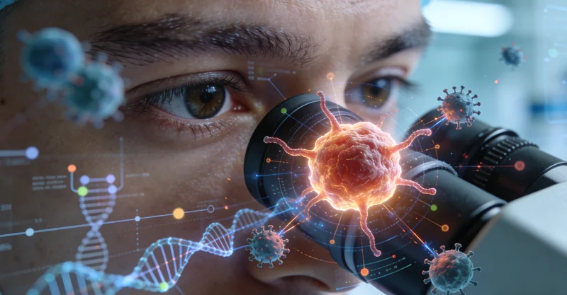 临沂家庭成员共同讨论健康报告与