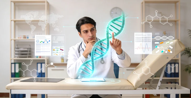 恩施市民在医院进行基因检测咨询