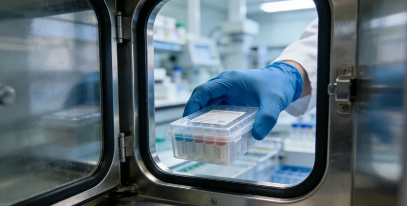 昆玉基因检测采血流程示意图