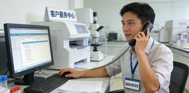 武汉南京遗传咨询师与患者解读基