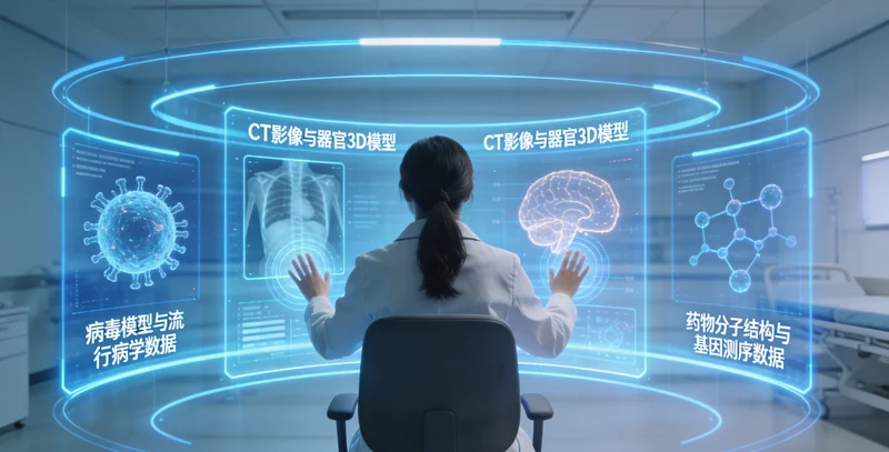 翁旗胶质瘤患者MRI影像与医生