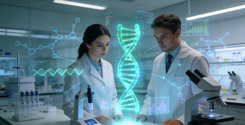 遗传咨询师在英德为家庭解读基因