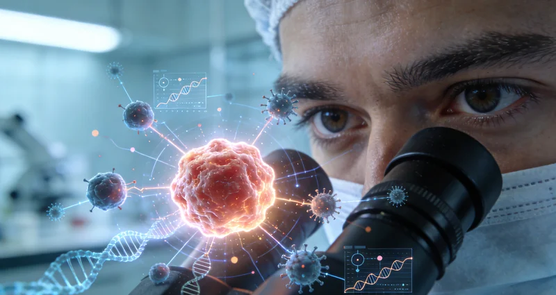 二连浩特市民在医院咨询肺癌基因