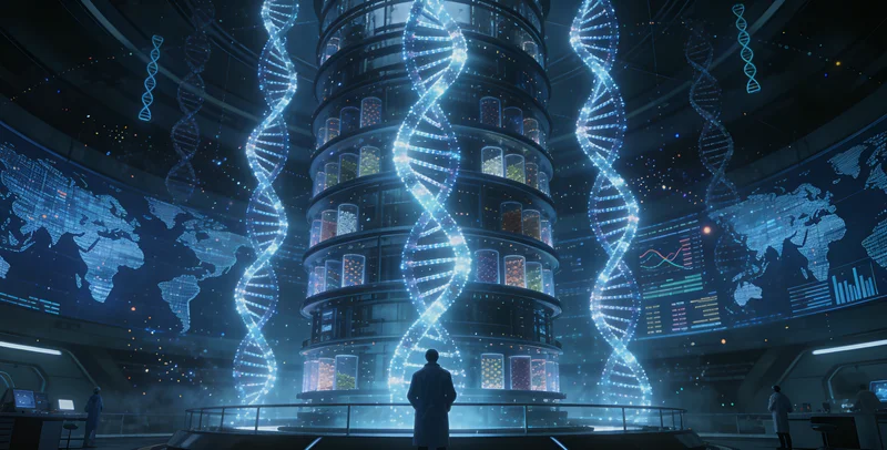 呼伦贝尔医生向肺癌患者解释基因