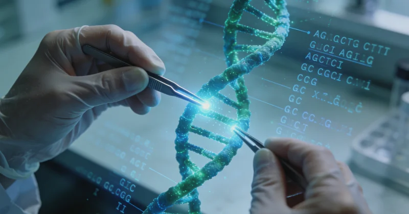 高科技基因测序实验室内部