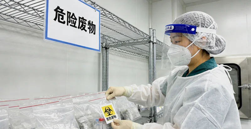 荣成市民在医院进行定期内分泌相