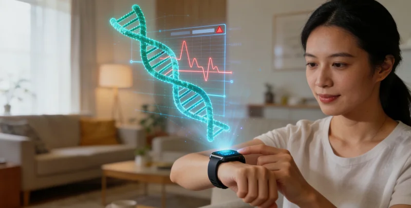 绵阳遗传咨询门诊医生为患者讲解