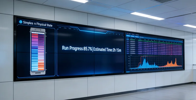 基因测序数据分析报告在电脑屏幕