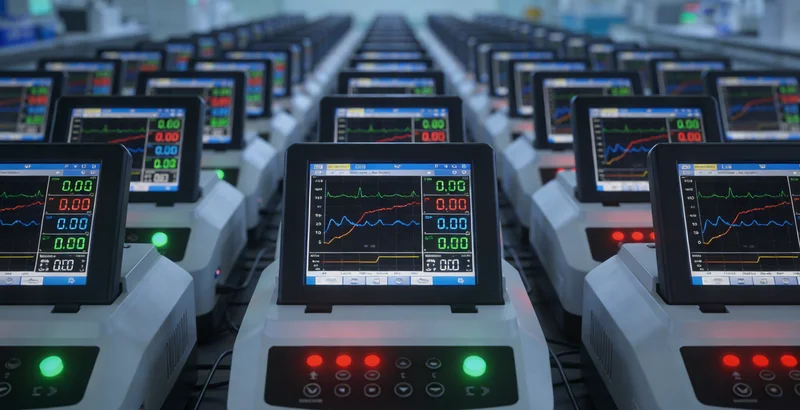 专业基因检测实验室内部工作场景