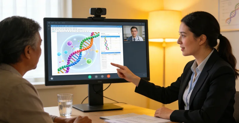 孝义遗传咨询师为女性讲解家族遗