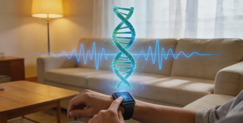 石河子患者与医生共同查看基因检