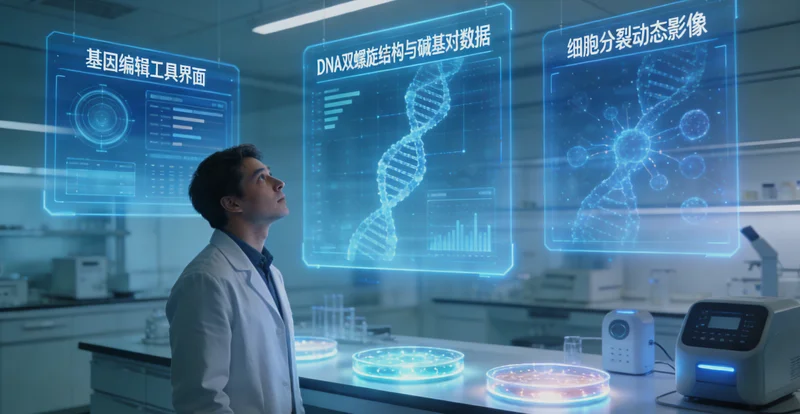 德惠家庭在进行遗传咨询场景