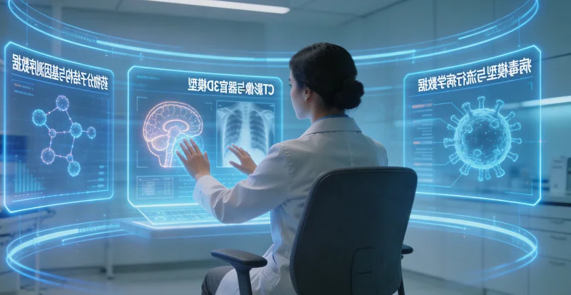 天长胶质瘤患者脑部磁共振影像示