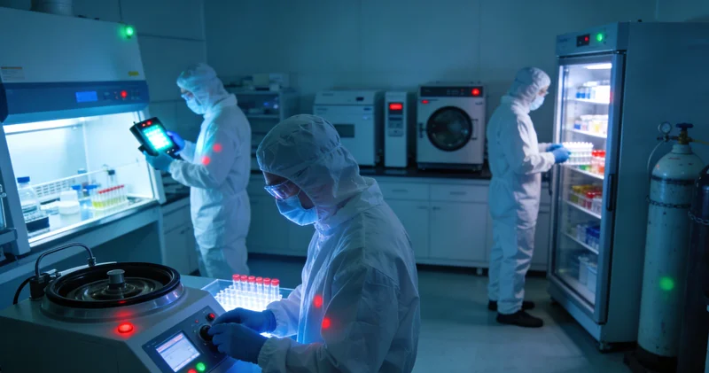 亳州专业基因检测机构实验室内部