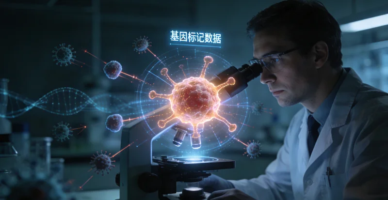 蛟河食管癌基因检测科学原理示意