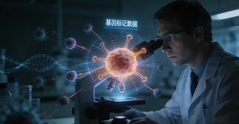 乌海医学实验室进行基因检测操作