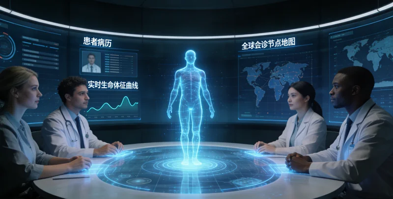 六盘水医生向患者讲解血液检测报