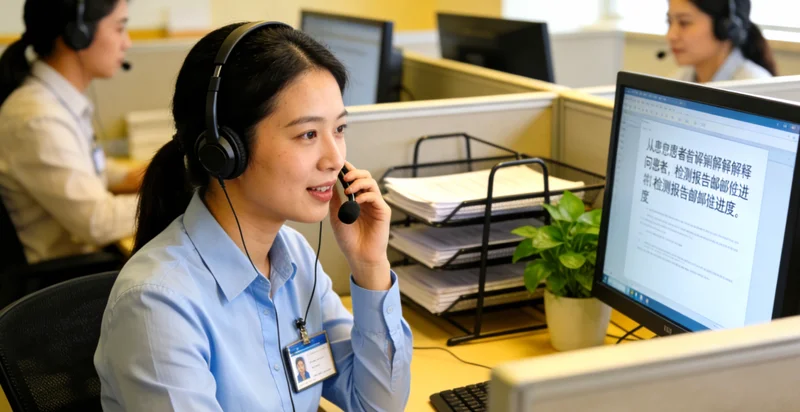 邹平医生为患者解读基因检测报告