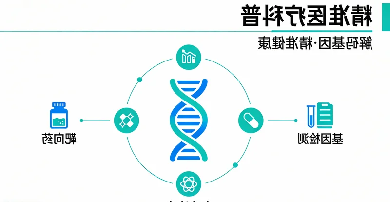 医生与患者讨论基因检测报告及靶