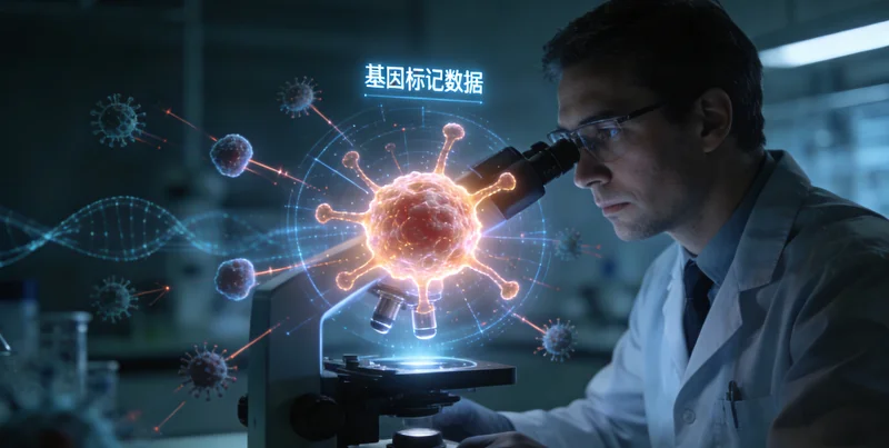 富锦医院护士进行基因检测血液样