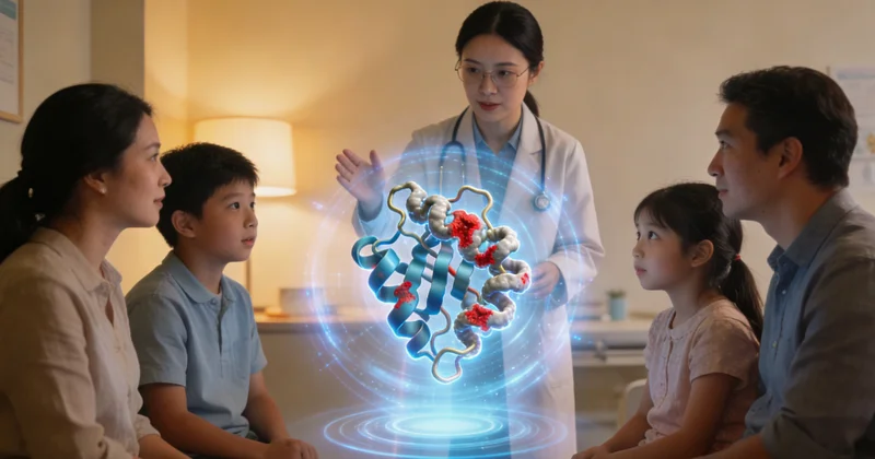 邢台遗传咨询师与患者解读基因检