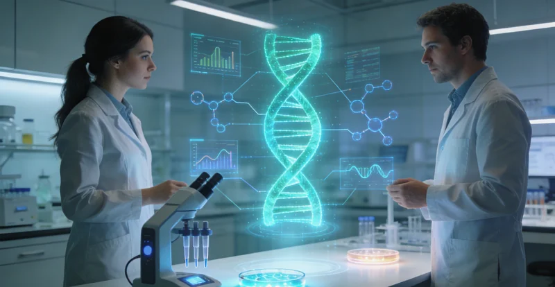 南安市民在医院进行遗传咨询场景