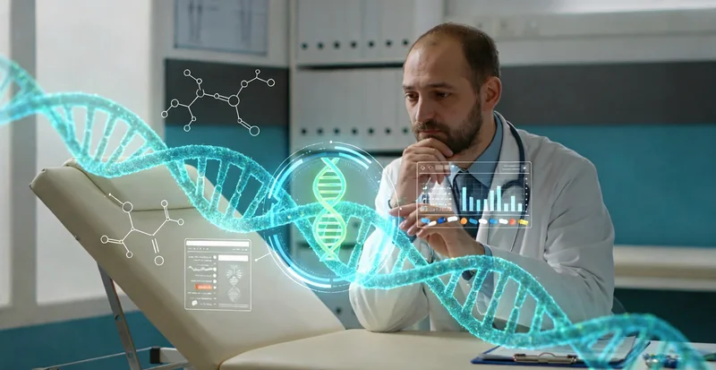 青州医生与肺癌患者家属沟通基因