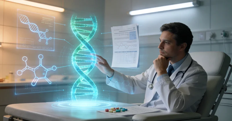 邛崃医生与患者讨论基因检测结果