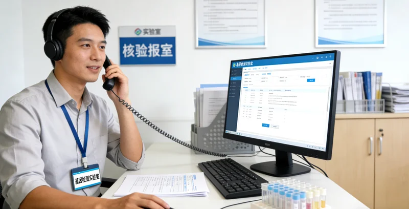 遗传咨询师与患者家庭解读基因检