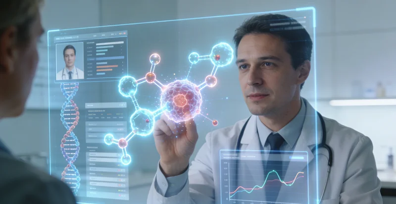 梅河口肠癌患者与医生讨论基因检