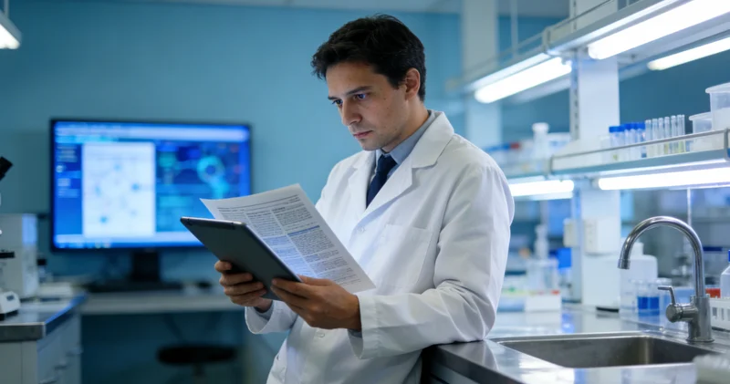 上海实验室技术员操作高通量测序